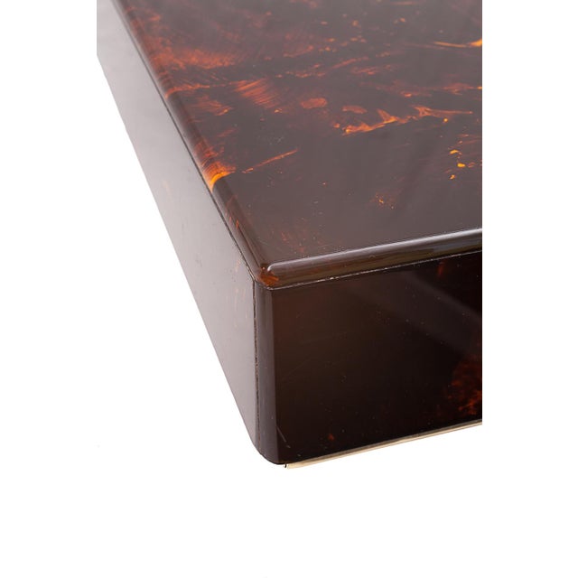 Metal Coffee Table attributed to Eric Maville, 1970s For Sale - Image 7 of 9