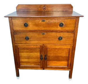 Antique Mission Oak Arts & Crafts Oak Sideboard or Buffet