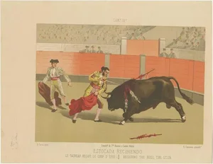 E. Casanova, Bull-Fighting Spain, 1890, Paper