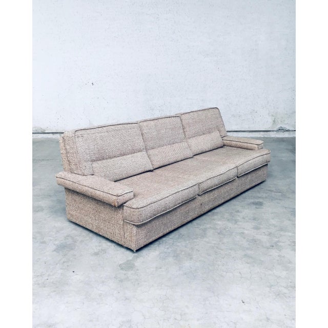 Mid-Century Modern Boucle 3 Seat Sofa, Italy, 1970s For Sale - Image 15 of 18