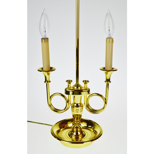 Vintage Baldwin Brass Candlestick Table Lamp Chairish