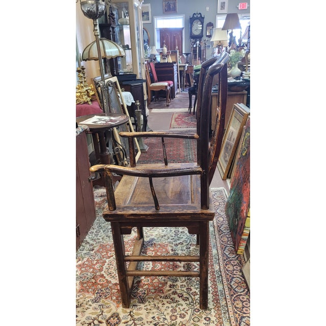 Early 19th Century 19th Century Chinese Hat Chair For Sale - Image 5 of 11