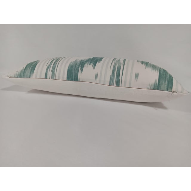 Textile Pierre Frey "Toile De Nantes", Herbe Down Filled Pillow For Sale - Image 7 of 7
