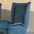 Wood Italian Petrol Blue Lounge Chairs, 1950s, Set of 2 For Sale - Image 7 of 8