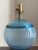 Offering a gorgeous studio art glass table lamp from the late-20th century crafted by renowned New Hampshire glass blower...