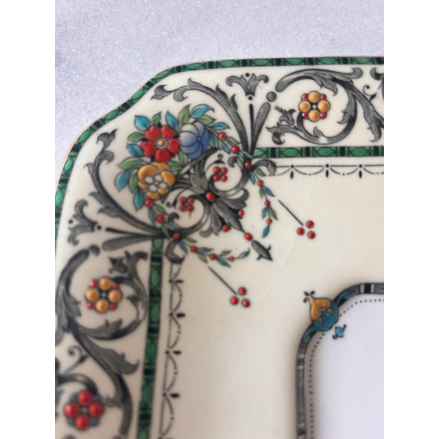 Early 20th Century Royal Worcester 'Chantilly' Pattern Serving Platter For Sale - Image 5 of 11