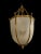 Large 20th-Century Hanging Frosted Glass and Ormolu Lantern For Sale - Image 4 of 13