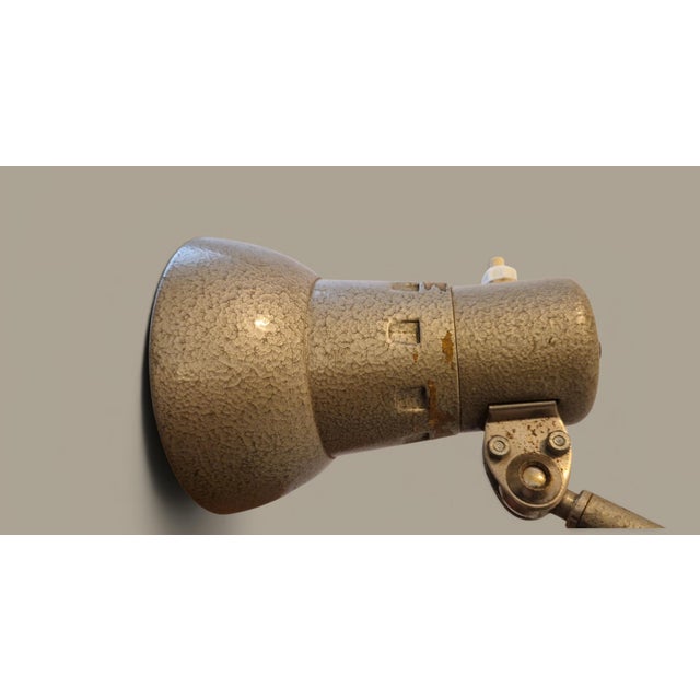 Vintage French Industrial Architect Table Lamp, 1950s For Sale - Image 11 of 18