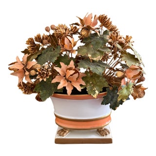 Jane Hutcheson for Gorham Enamel Flowers Fleurs Des Siècles, Circa 1970s For Sale