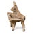 Vintage Organic Solid Teak Root Chair For Sale In Los Angeles - Image 6 of 7