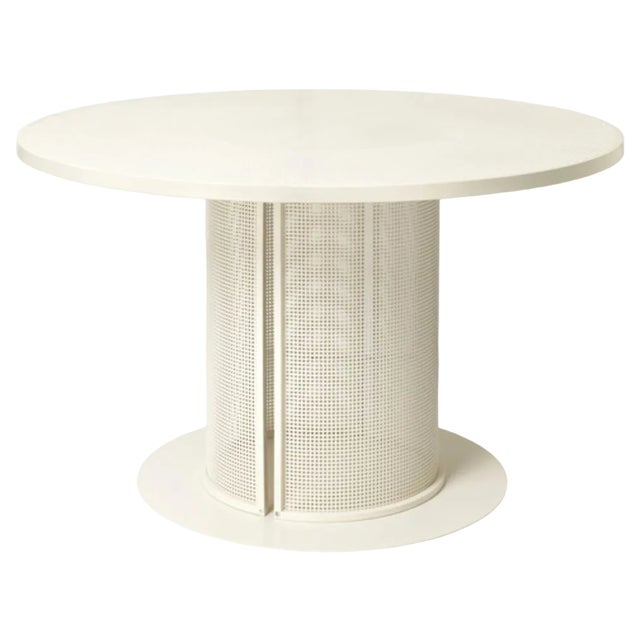 Bahaus Dining Table in Steel by Kristina Dam Studio For Sale