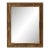 Vintage Art Nouveau Ornate Carved Wood Mirror For Sale