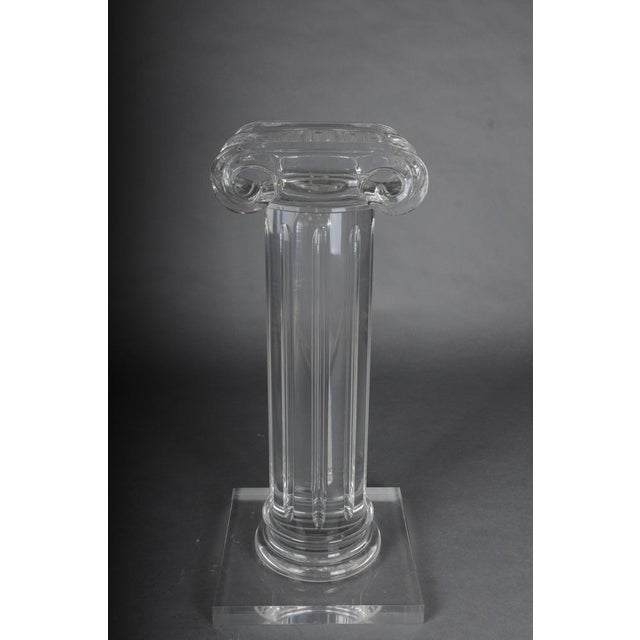 Designer Acrylic Column in Hollywood Regency Style A true eye-catcher. Timeless, classic design, crafted with high-quality...