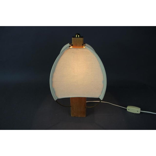 Mid-Century Modern Table Lamp, 1980s For Sale - Image 9 of 11