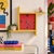 Impressionist Welby Wall Hanging Shelf Clock Post Modern Memphis Style, 1980s For Sale - Image 3 of 9