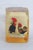 Barcelos Roosters Encased Lucite Souvenir Paperweight Amber Tinted Acrylic 5105b For Sale In Miami - Image 6 of 15