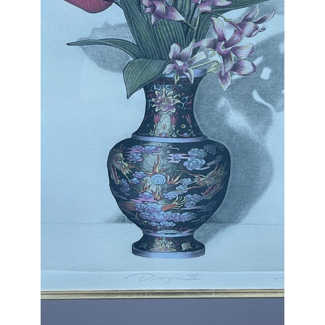 The Dragon II - Rick Loudermilk Limited Edition Hand-Colored Etching – Signed & Numbered in Pencil For Sale - Image 10 of 12