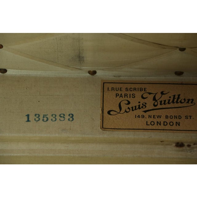 1st Series Monogrammed Cabin Trunk from Louis Vuitton, 1904, in Very Good conditions. Designed 1890 to 1919 This piece has...