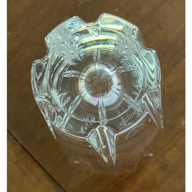 Orrefors Crystal Vase by Orrefors of Sweden For Sale - Image 4 of 6