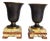 Vintage Art Deco Vases with Marble, 1930s, Set of 2 For Sale