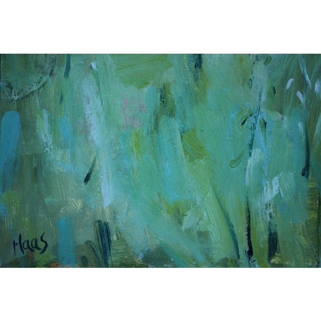 White Barn on the Horizon – Contemporary Landscape Oil For Sale - Image 4 of 8