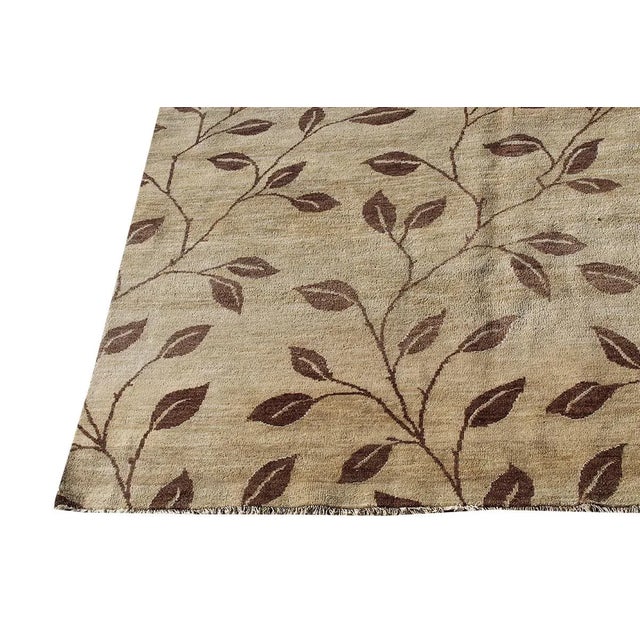 1970s Vintage Hand Made Rug For Sale - Image 4 of 7