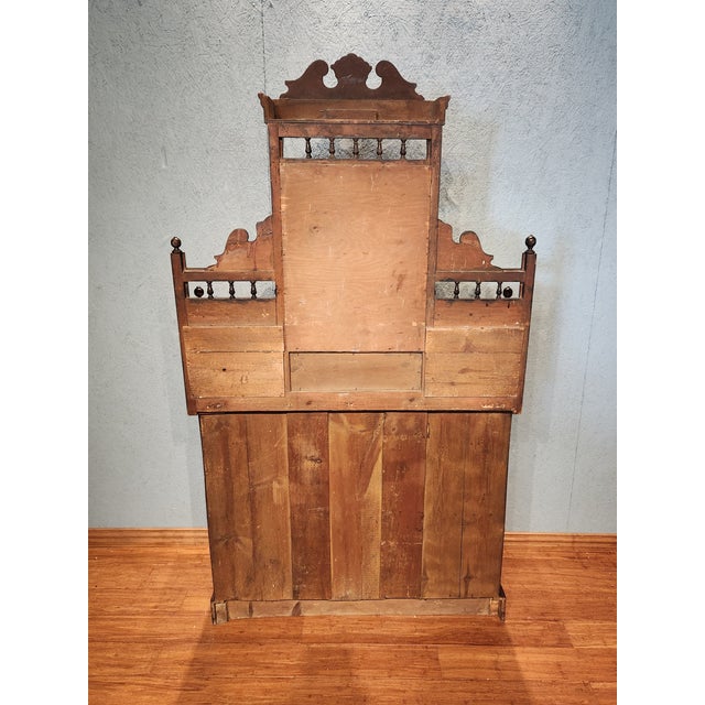 Antique English Edwardian Chiffonier Sideboard, Circa 1900's For Sale - Image 6 of 12