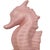Pink Rare Mid 20th Century Ceramic California Pottery Pink Seahorse Flower Wall Vase For Sale - Image 8 of 8