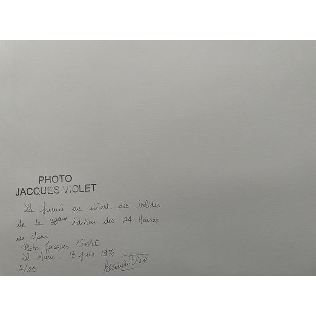 Jacques Violet, 24 Hours of Le Mans, 1970, Silver Print For Sale - Image 4 of 5