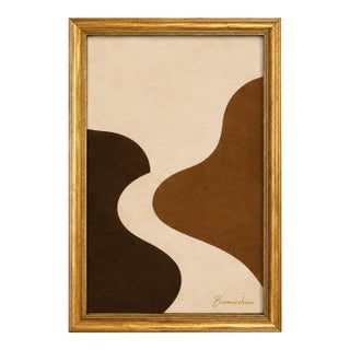 Spice Path Modern Painting Framed by Bryan Boomershine For Sale