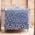 Arabesque Blue Inlay Dresser & Changing Table by House of Jaipur For Sale - Image 4 of 10