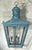 American Vintage Solid Copper and Brass Hanging Lantern / 12”x 12”x 23” High For Sale - Image 3 of 17