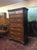 Item: Antique Chest on Chest in Mahogany. Likely English in origin. Age & Condition: Circa 1820. Good, original finish...