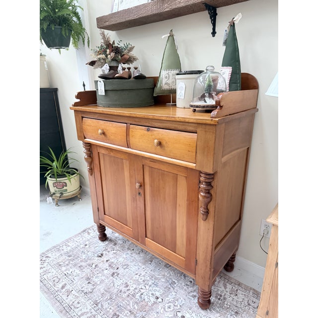 Antique Pine Jelly Cabinet For Sale In Providence - Image 6 of 8