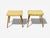 Mid-Century Modern Swedish Modern, Footstools, Imitation Fur, Wood, Sweden, 1950's For Sale - Image 3 of 9