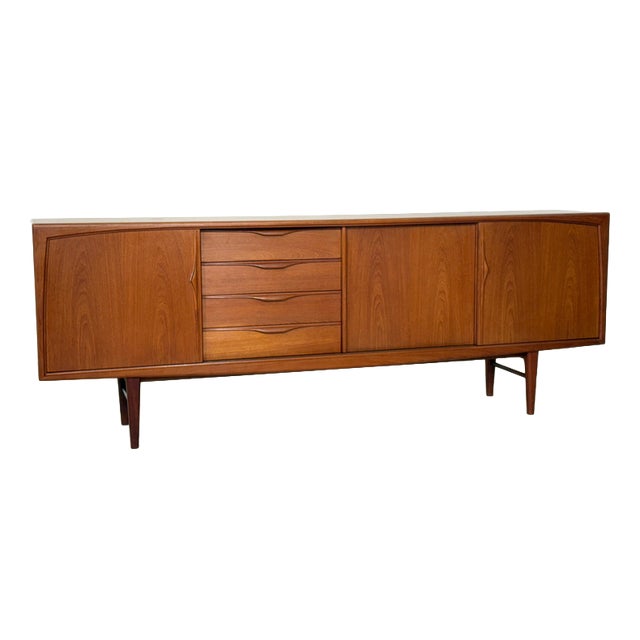 Mid-Century Modern Teak Sideboard by Heinrich Riestenpatt For Sale