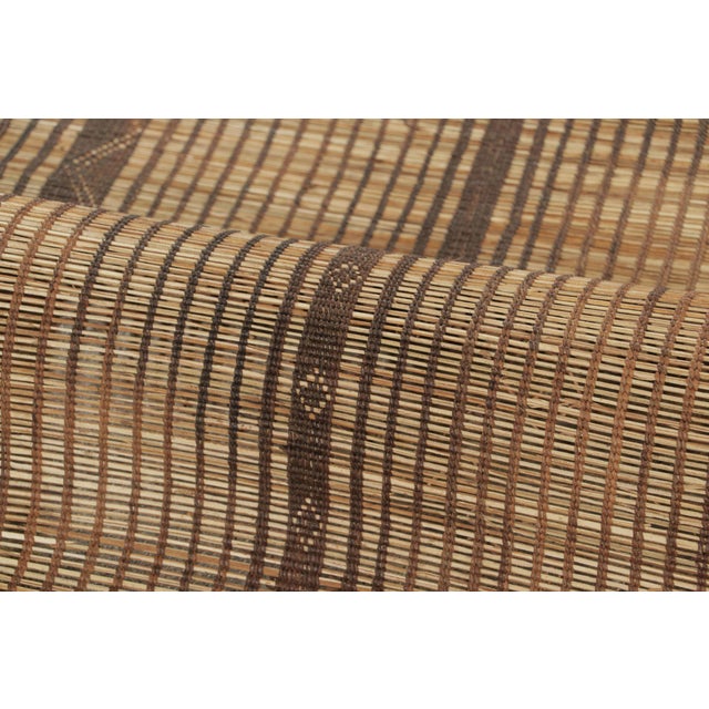1950s Vintage Moroccan Tuareg Rug With Spatial Grid in Beige & Brown - Rug & Kilim For Sale - Image 5 of 7