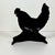 1950s Americana Arts & Crafts Farmhouse Cast Iron Hen, Chick & Eggs Doorstop For Sale - Image 13 of 13