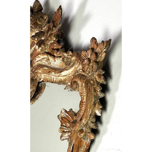 19th C. Italian Rococo Style Mirror For Sale - Image 13 of 13