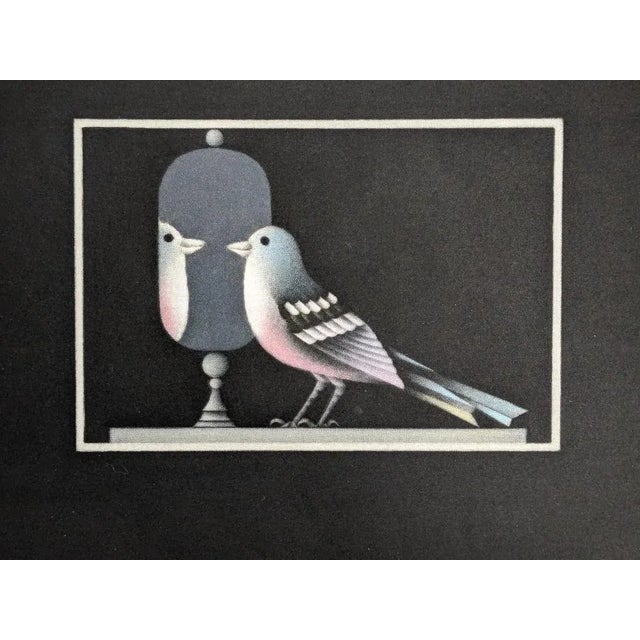 Mario Avati, La fascination du miroir, Mezzotint, 1986 For Sale - Image 3 of 5