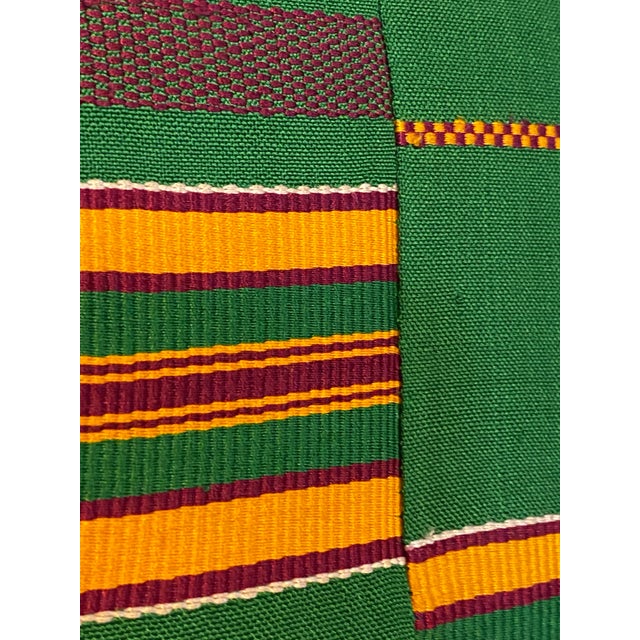 Vintage African Design Sherma Turkish Cotton Throw Pillow For Sale In Washington DC - Image 6 of 7