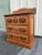 Brown Antique Early American Walnut and Burlwood 3-Drawer Chest of Drawers For Sale - Image 8 of 12