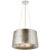 Halo Small Hanging Shade in Burnished Silver Leaf Designer: Barbara Barry Fixture Height: 10.5" Min. Custom Height: 25"...
