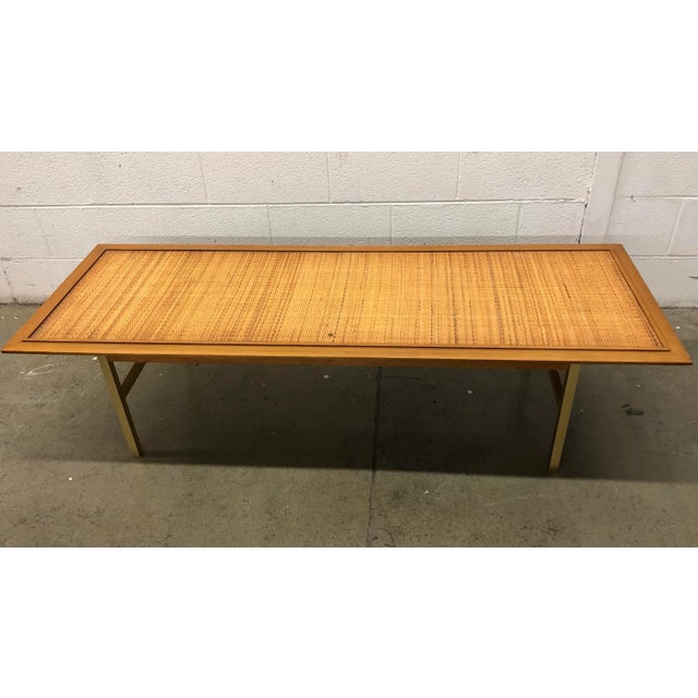 Wood MCM Drexel Suncoast Coffee Table Kip Stewart Design For Sale - Image 7 of 7