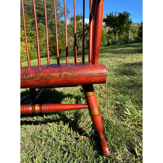 Mid-Century Modern Nichols & Stone Co. Rocking Chair For Sale - Image 3 of 10