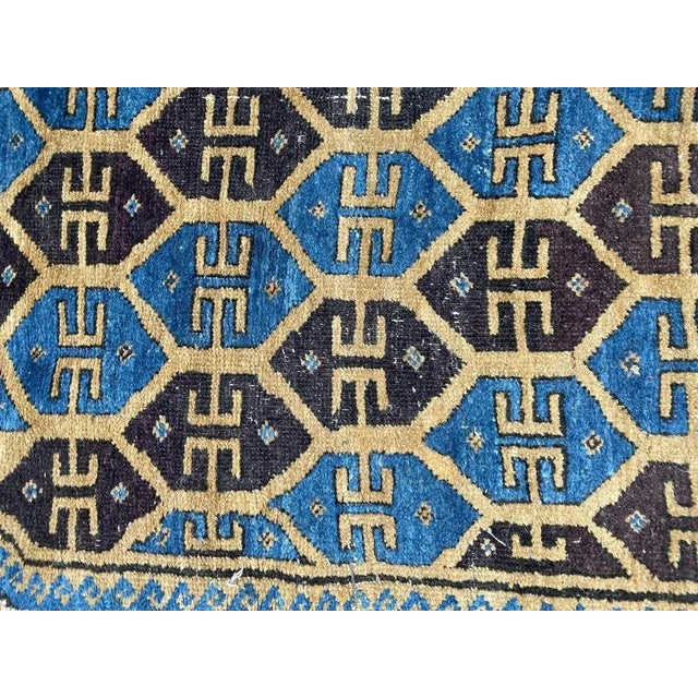 1920s Small Baluch Afghan Prayer Rug For Sale - Image 5 of 11