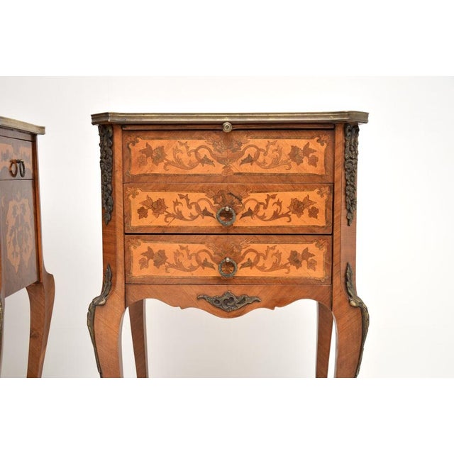 Vintage French Style Side Tables, 1930, Set of 2 For Sale - Image 11 of 13