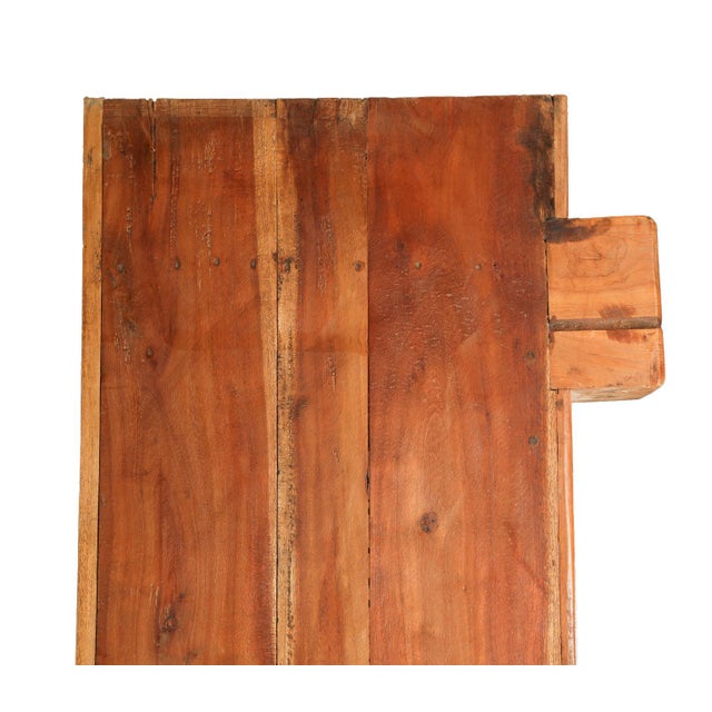 Indian Teak Doorframe Now Bookcase, 19th Century. With Later Elements For Sale - Image 11 of 14