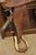 Vintage Circle Y Brand Brown Leather & Suede 14 Inch Barrel Horse Western Saddle For Sale - Image 10 of 18