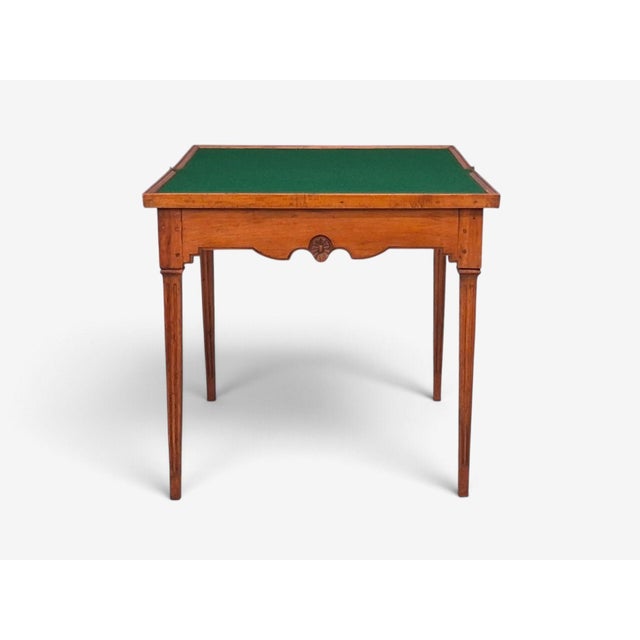 Louis Xvi, French Provincial Games Table, Parquetry, Fruitwood, France, 1800s For Sale - Image 17 of 18